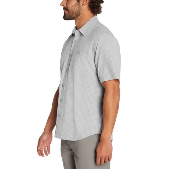 Orvis Other - ORVIS Men's Gray Woven Short Sleeve Button Shirt, Size XXL